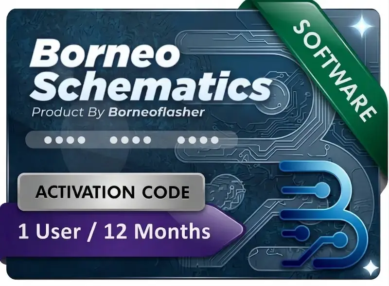 Borneo Schematics Hardware Tool Activation Code Instant [ 1 Year ] - [ 1 User ] 