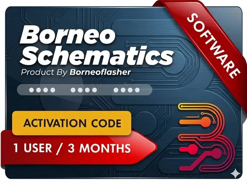 Borneo Schematics Hardware Tool Activation Code Instant [ 3 Months ] - [ 1 User ] 