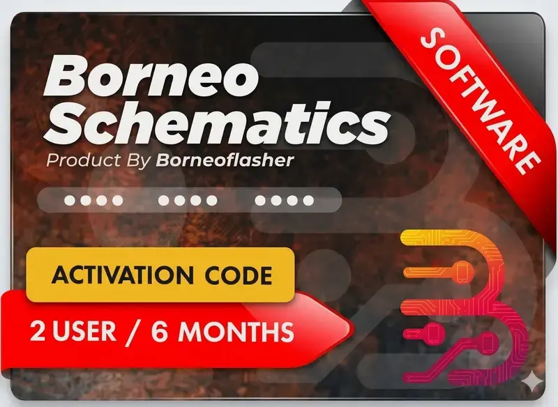 Borneo Schematics Hardware Tool Activation Code Instant [ 6 Months ] - [ 2 Users ] 