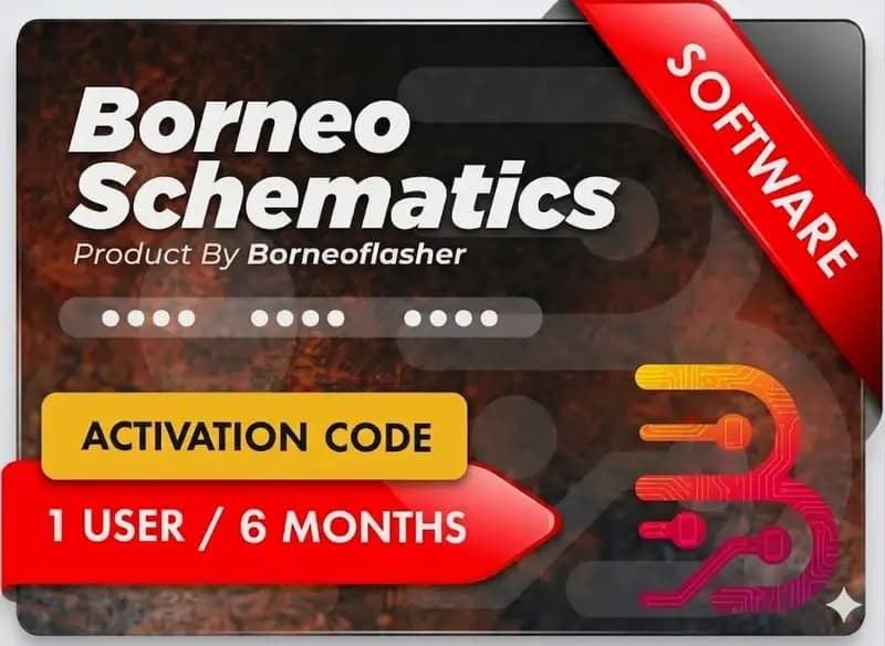 Borneo Schematics Hardware Tool Activation Code Instant [ 6 Months ] - [ 1 User ]